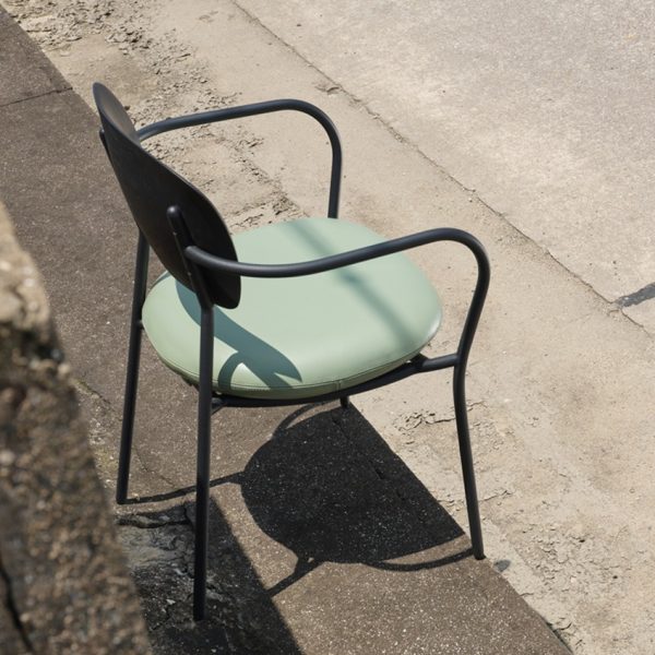 Rope Dining Chair Seat Upholstery w Arms